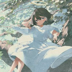 This is a pixiv picture whose title is 休憩.