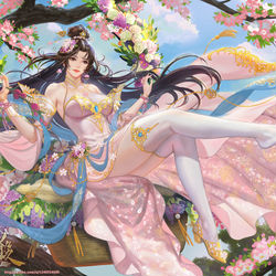 This is a pixiv picture whose title is 【三国杀】王荣.