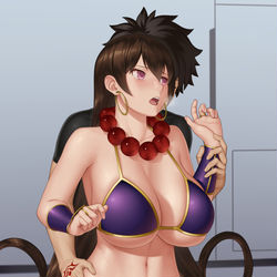 This is a pixiv picture whose title is 逃げられない三蔵ちゃん.