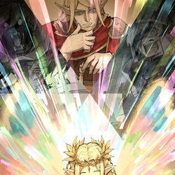 This is a pixiv picture whose title is 大番狂わせ.
