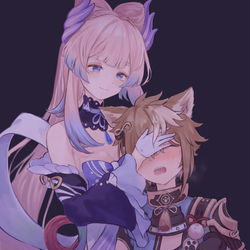 This is a pixiv picture whose title is 従順な犬はかわいいですね💙.