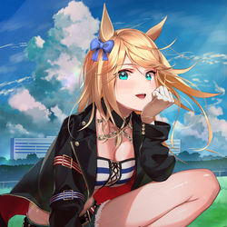 This is a pixiv picture whose title is ゴールドシチーちゃん.