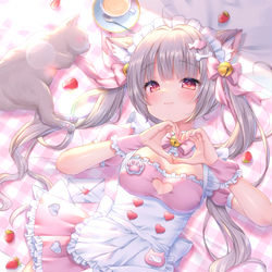 This is a pixiv picture whose title is ハートマークのおまじない⌒♡｡．.