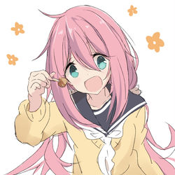 This is a pixiv picture whose title is 食べる？.