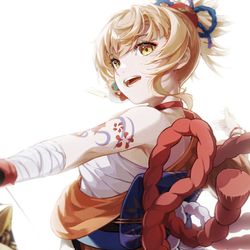 This is a pixiv picture whose title is 宵宫.
