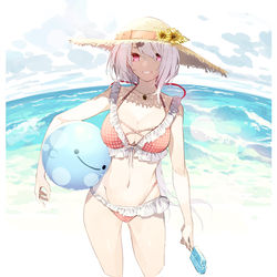 This is a pixiv picture whose title is 水着しぃしぃ.
