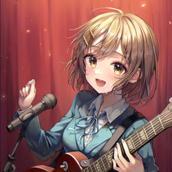 This is a pixiv picture whose title is けいおん!.