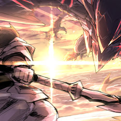 This is a pixiv picture whose title is ████ALBION.