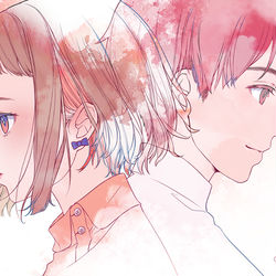 This is a pixiv picture whose title is 会いたくて.