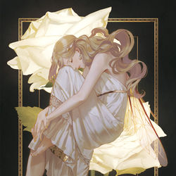 This is a pixiv picture whose title is Glow -Rose-.