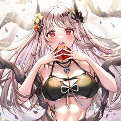 This is a pixiv picture whose title is 水着マドロック.