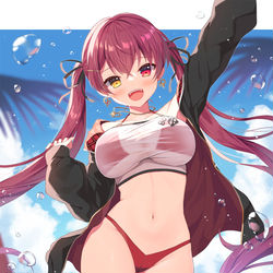 This is a pixiv picture whose title is マリン船長.