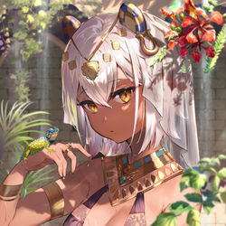 This is a pixiv picture whose title is オアシスの戯れ.