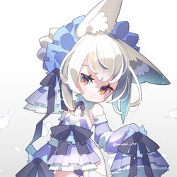 This is a pixiv picture whose title is 【オリジナル】「viola.」.