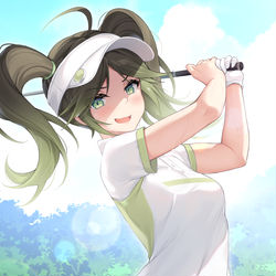 This is a pixiv picture whose title is ニノン (ゴルフ).