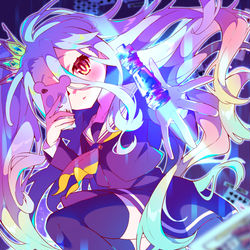 This is a pixiv picture whose title is 【ノーゲームノーライフ】白.