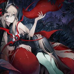 This is a pixiv picture whose title is 静かな夜を楽しみたいの。.