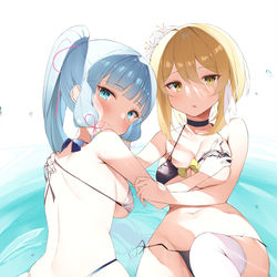 This is a pixiv picture whose title is ほた綾水着.