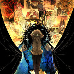 This is a pixiv picture whose title is 最後の演目.
