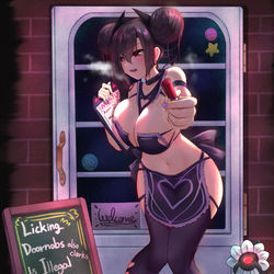 This is a pixiv picture whose title is 代理人打工記.