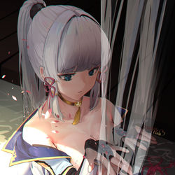 This is a pixiv picture whose title is 神里.