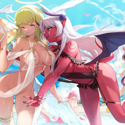This is a pixiv picture whose title is Summer.