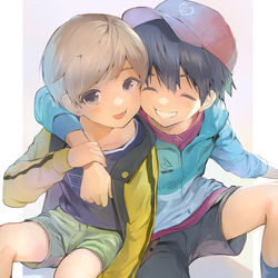 This is a pixiv picture whose title is ぷにぷに.