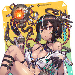This is a pixiv picture whose title is 調整員.