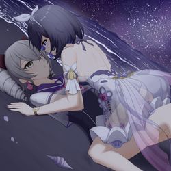 This is a pixiv picture whose title is 七夕快乐.