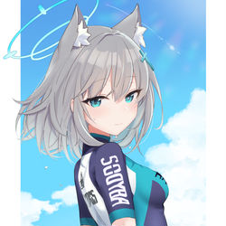 This is a pixiv picture whose title is シロコちゃん.