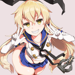 This is a pixiv picture whose title is 島風.