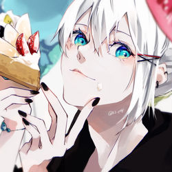 This is a pixiv picture whose title is my birthday.