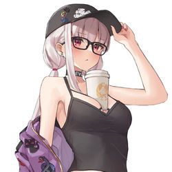 This is a pixiv picture whose title is 暑くて脱ぎ始める巡遊カーマちゃん.