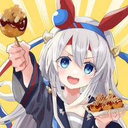 This is a pixiv picture whose title is タマモクロス.