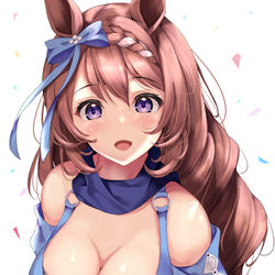 This is a pixiv picture whose title is スーパークリーク.
