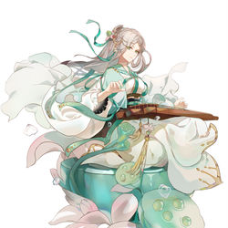 This is a pixiv picture whose title is 湘莲.