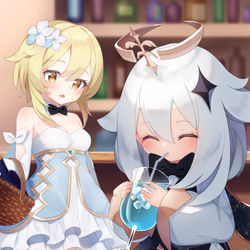 This is a pixiv picture whose title is ♡.