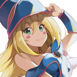 This is a pixiv picture whose title is ブラック・マジシャン・ガール.