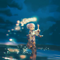 This is a pixiv picture whose title is 七夕.