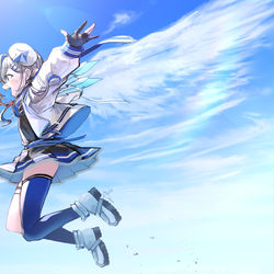 This is a pixiv picture whose title is 【ホロ絵100枚】1日目～10日目.