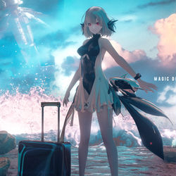 This is a pixiv picture whose title is 幻梦· Fantasied.