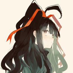 This is a pixiv picture whose title is 薊とつぼみちゃん.