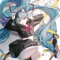 This is a pixiv picture whose title is Envy cat walk.