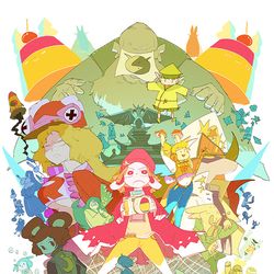 This is a pixiv picture whose title is 新刊BD「ニコの旅 ゆるふわプリンと輪廻の竜」出ます！！！！.