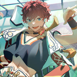 This is a pixiv picture whose title is 緋ノ衣.