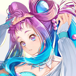 This is a pixiv picture whose title is ポニーテール.