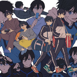 This is a pixiv picture whose title is りんいさlog②.