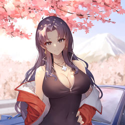 This is a pixiv picture whose title is 葛城ミサト.