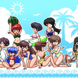This is a pixiv picture whose title is らんまとめ.