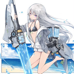 This is a pixiv picture whose title is ウォーターソード.